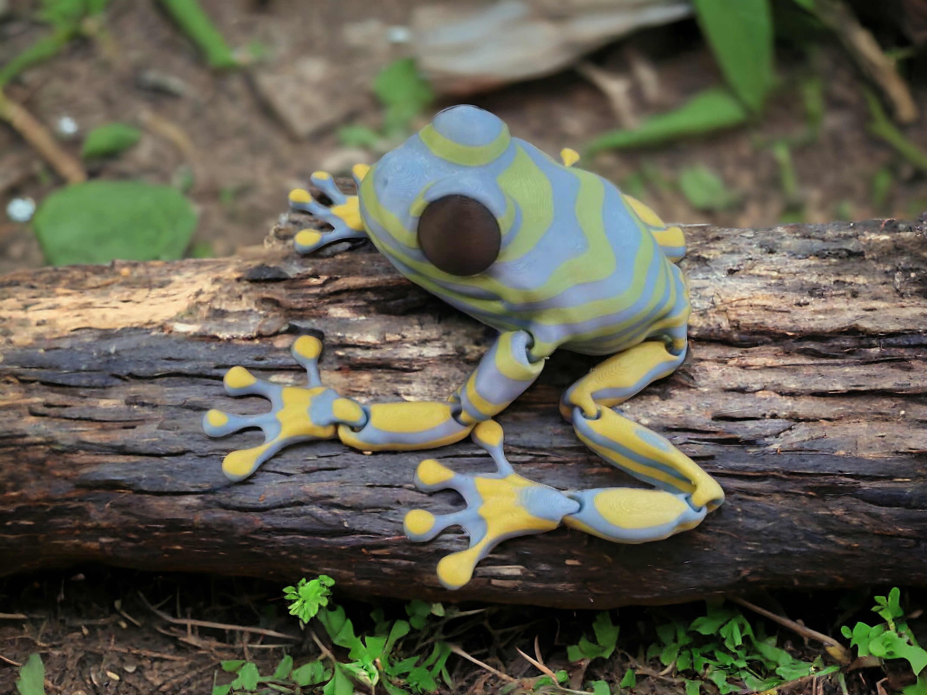 Articulated Zebra ? Frog ? Multi part